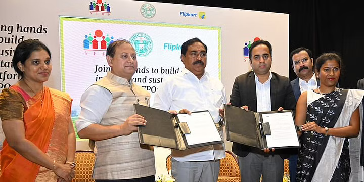 Flipkart ने तेलंगाना में FPO, SHG को मार्केट और बढ़ावा देने के लिए SERP के साथ मिलाया हाथ