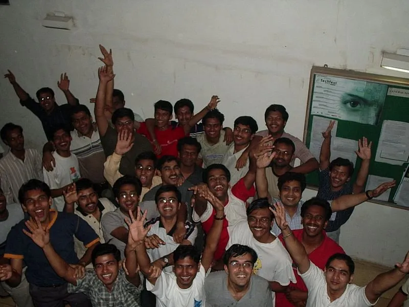 2005 में IIT-बॉम्बे में शिव का कंप्यूटर साइंस बैच 