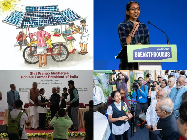 नवम्‍बर 2021 में ग्लासगो, स्कॉटलैंड में आयोजित सीओपी-26 शिखर सम्मेलन में ‘‘एक्सेलरेटिंग क्लीन टेक्नोलॉजी इनोवेशन एंड डिप्लॉयमेंट’’ पर विश्‍व नेता सम्‍मेलन के दौरान एक वक्ता के लिए नवम्‍बर 2019 में NIF के IGNITE पुरस्कार प्राप्त होने से शुरू हुई कुमारी विनीशा उमाशंकर की यात्रा