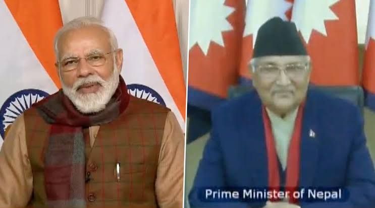 भारत और नेपाल के बीच व्यापार को मिली मजबूती, प्रधानमंत्री मोदी और नेपाली प्रधानमंत्री ने जोगबनी-विराटनगर निगरानी चौक का उद्घाटन किया