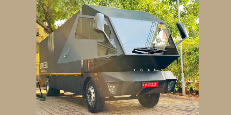 मेड इन इंडिया Tresa Motors ने लॉन्च किया V0.2 इलेक्ट्रिक ट्रक