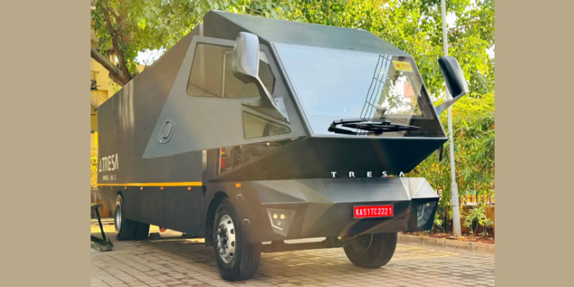 मेड इन इंडिया Tresa Motors ने लॉन्च किया V0.2 इलेक्ट्रिक ट्रक