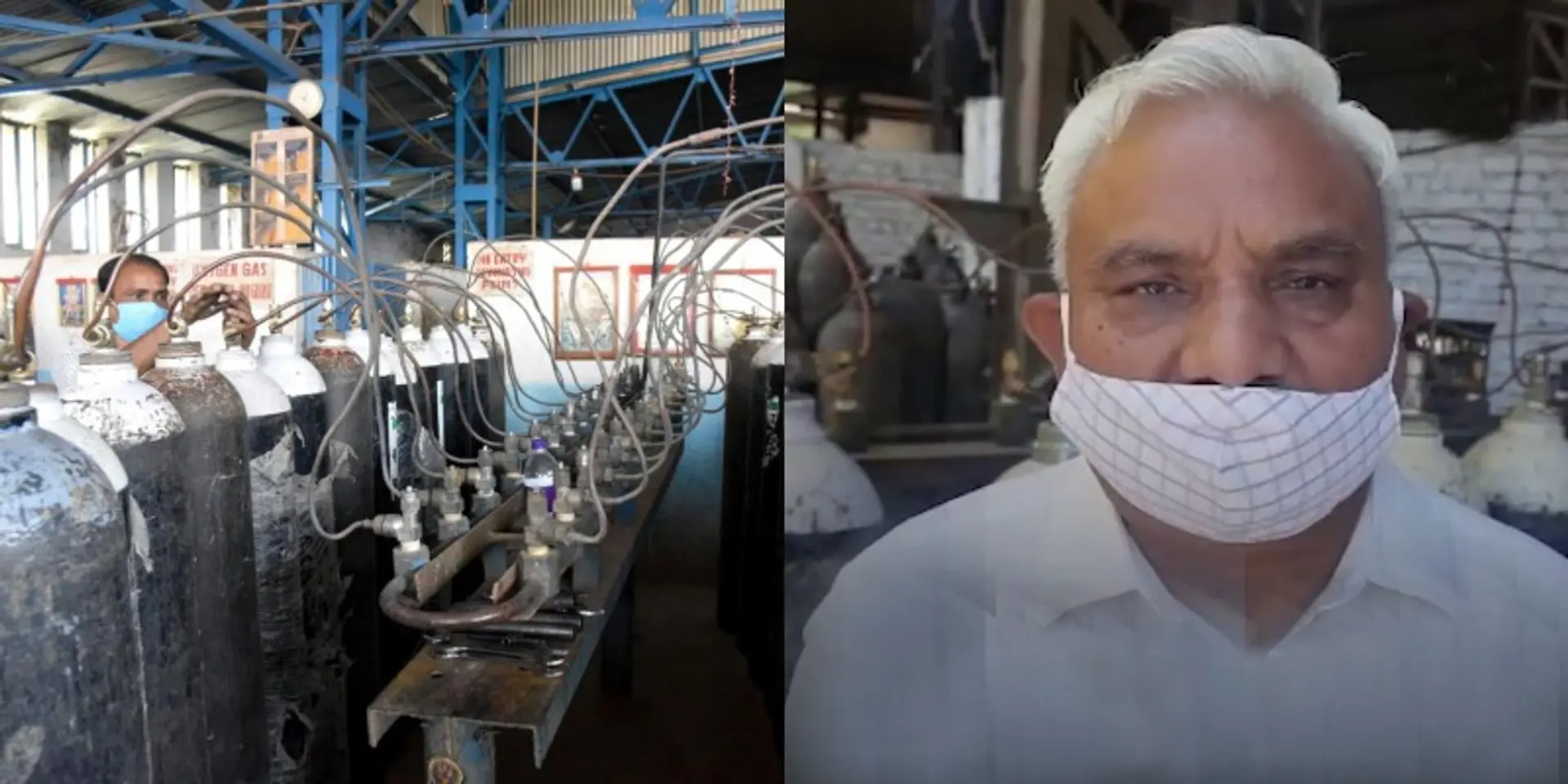 कोरोना काल के दौरान महज एक रुपये में ऑक्सीजन सिलेन्डर उपलब्ध करा रहा है यह शख्स