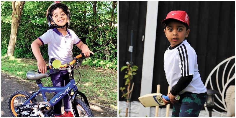 5 साल के इस बच्चे ने चलाई 3200 किमी साइकिल, कोविड -19 राहत के लिए जुटाए 3.7 लाख रुपये 