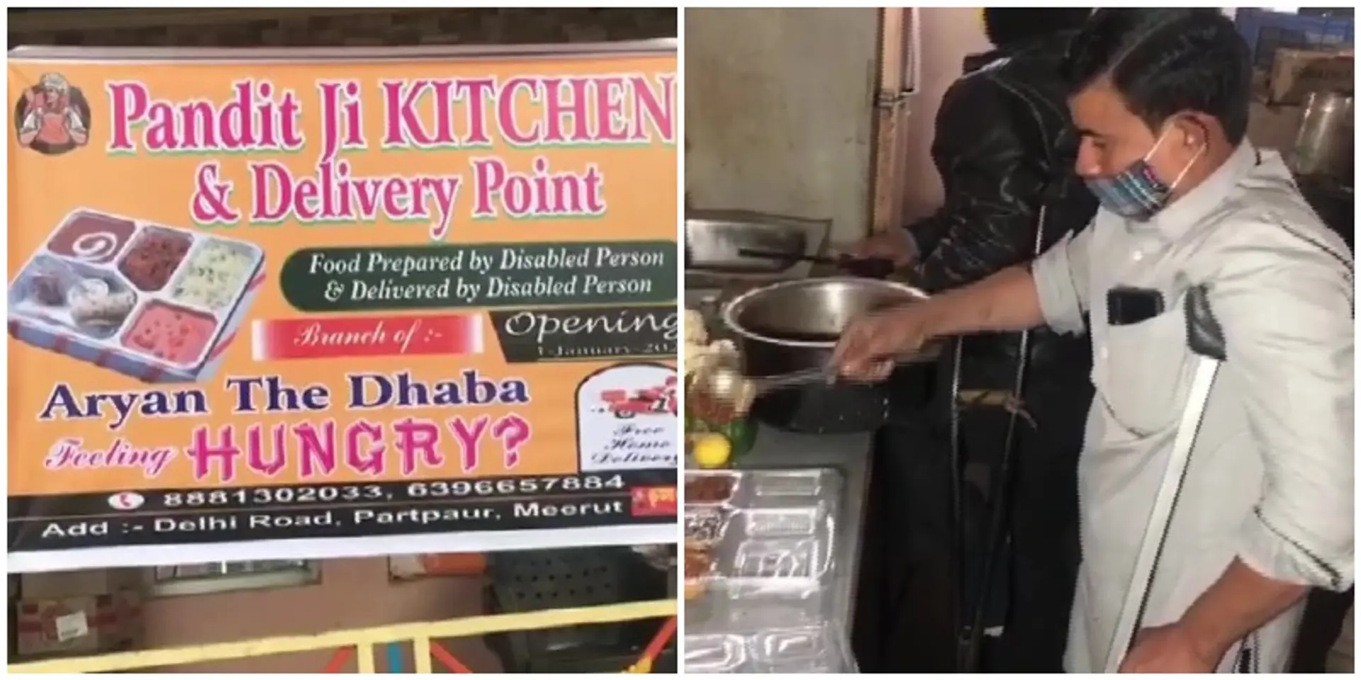 हौसले की अनोखी मिसाल: मेरठ में दिव्यांगों ने खोला रेस्टॉरेंट, शेफ से लेकर डिलीवरी बॉय तक, सभी दिव्यांग