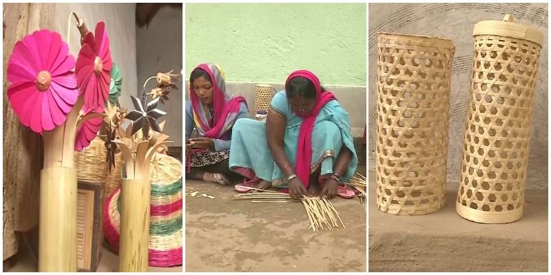 झारखंड की महिलाएं बना रही है बांस के इंको-फ्रैंडली प्रॉडक्ट्स, सरकार से मशीनें उपलब्ध कराने की उम्मीद