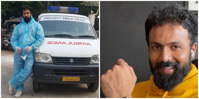 कन्नड़ अभिनेता अर्जुन गौड़ा बने एम्बुलेंस ड्राइवर, कोविड-19 रोगियों को पहुँचाया अस्पताल
