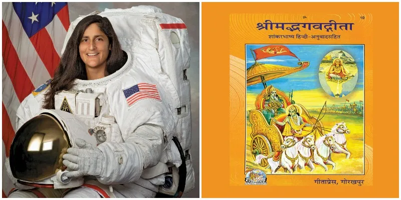 अंतरिक्ष में भगवत गीता लेकर गईं थी नासा की अंतरिक्ष यात्री सुनीता विलियम्स