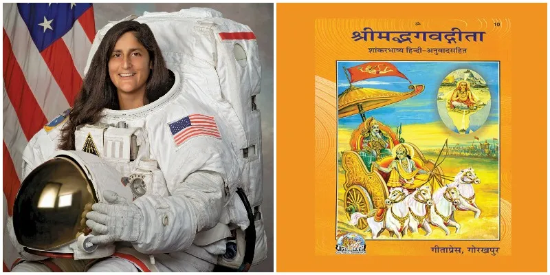 अंतरिक्ष में भगवत गीता लेकर गईं थी नासा की अंतरिक्ष यात्री सुनीता विलियम्स 