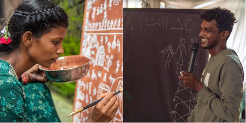 मुंबई के वारली आर्टिस्ट्स और उनकी संस्कृति व कला को हाइलाइट करती संवाद खदीचा प्रदर्शनी