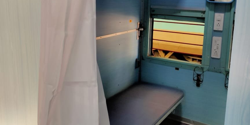 रेलवे ने ट्रेन कोचों में बनाए आइसोलेशन वार्ड, कोरोना संक्रमित मरीजों के हिसाब से किए गए हैं बदलाव