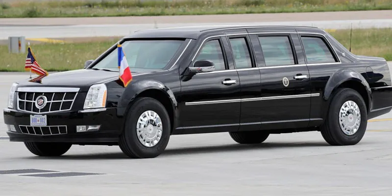 अमेरिकी राष्ट्रपति की आधिकारिक कार 'बीस्ट'  (चित्र: ट्विटर)