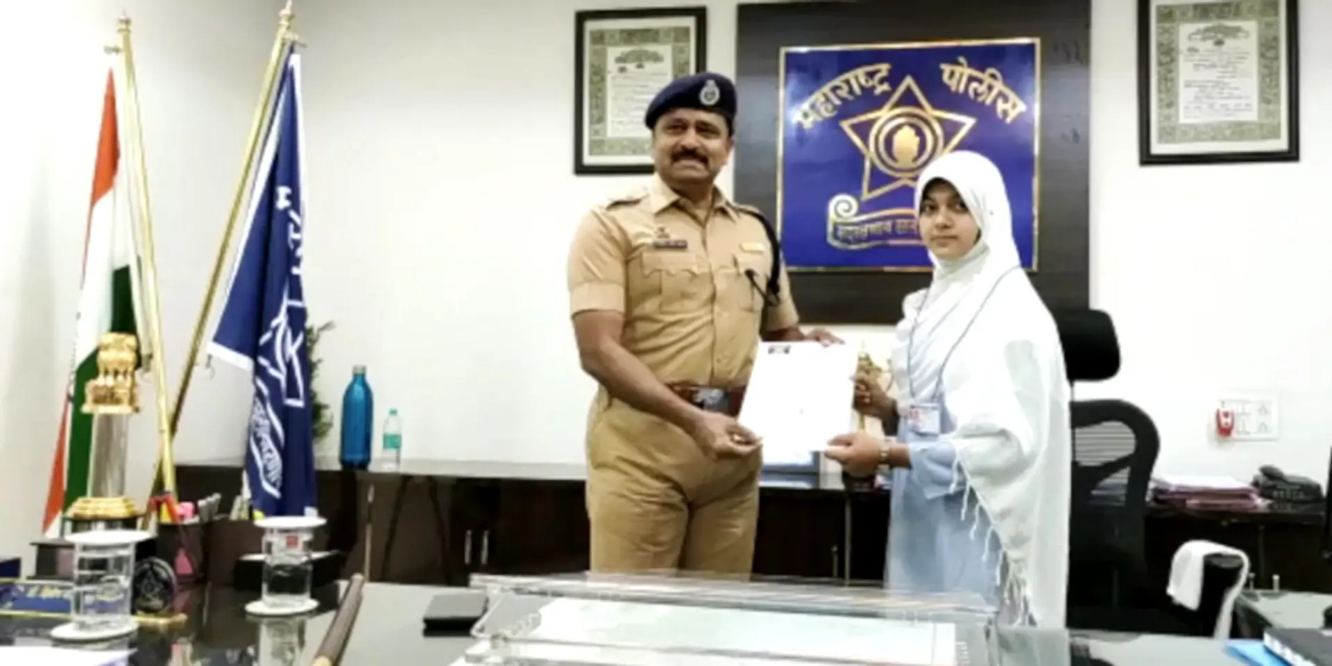 14 साल की लड़की बनी एक दिन की डीएसपी, अंतरराष्ट्रिय महिला दिवस पर हुई खास पहल
