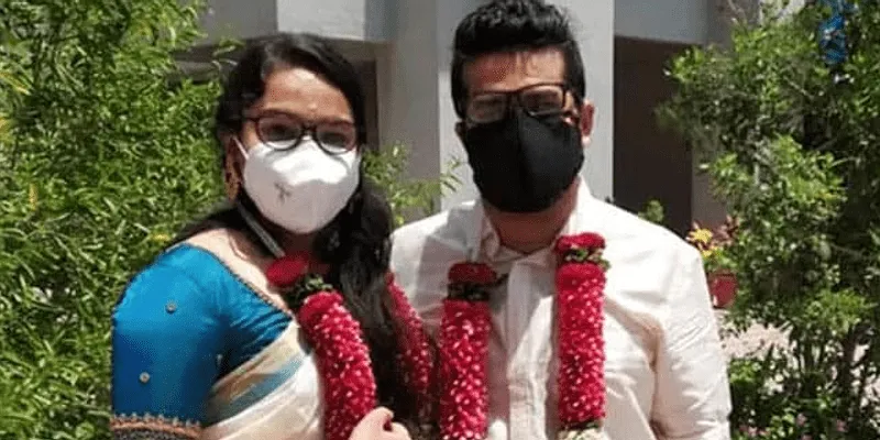 विग्नेश केएम और अंजलि रंजीथ (चित्र: NDTV)