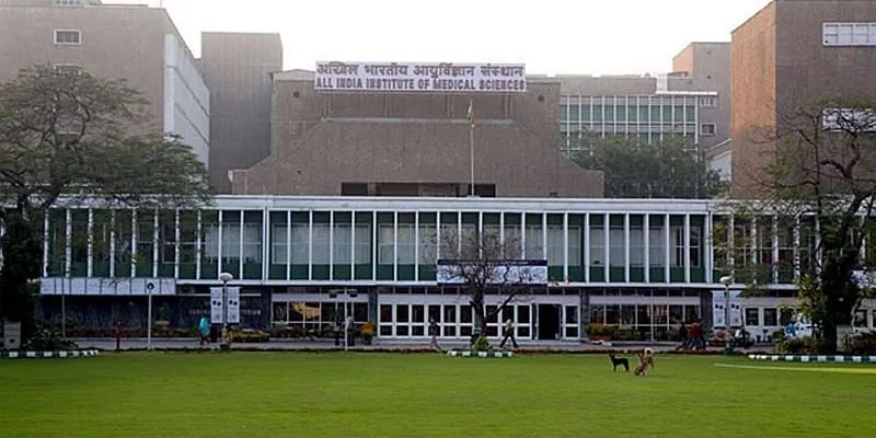 दिल्ली स्थित एम्स (चित्र: सोशल मीडिया)