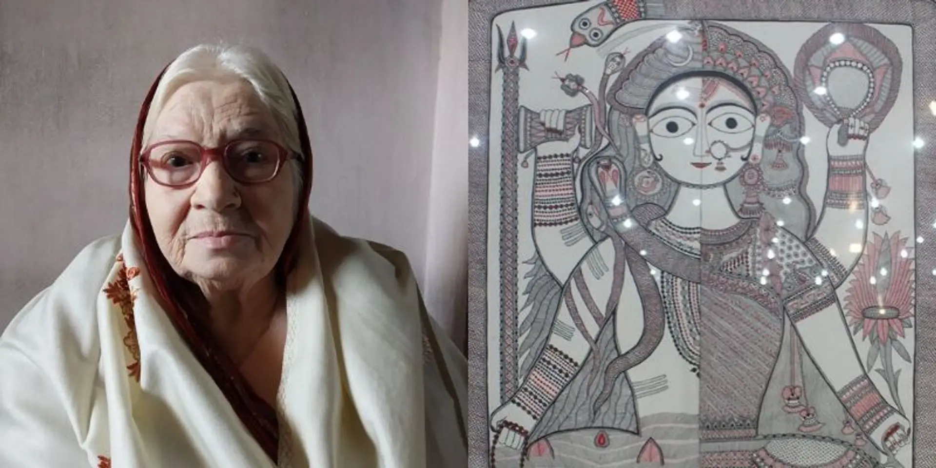 खत्म होती कला को बचा रही हैं ये 93 वर्षीय कलाकार, प्रयासों के लिए इन्हे मिल चुका है पद्मश्री