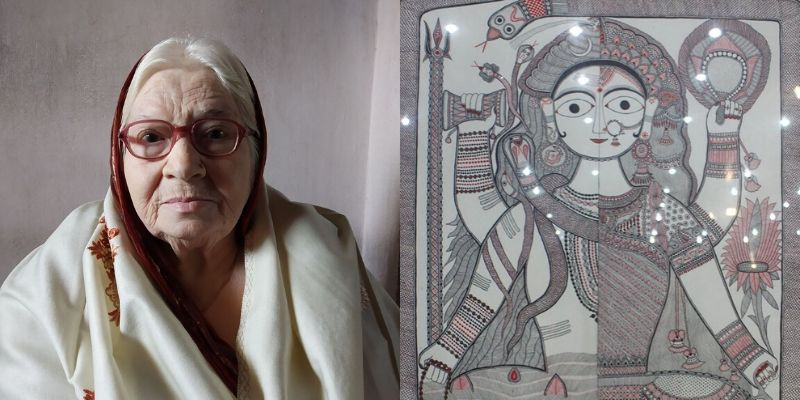 खत्म होती कला को बचा रही हैं ये 93 वर्षीय कलाकार, प्रयासों के लिए इन्हे मिल चुका है पद्मश्री 
