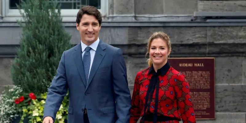 कनाडाई पीएम जस्टिन ट्रूडो और उनकी पत्नी सोफी