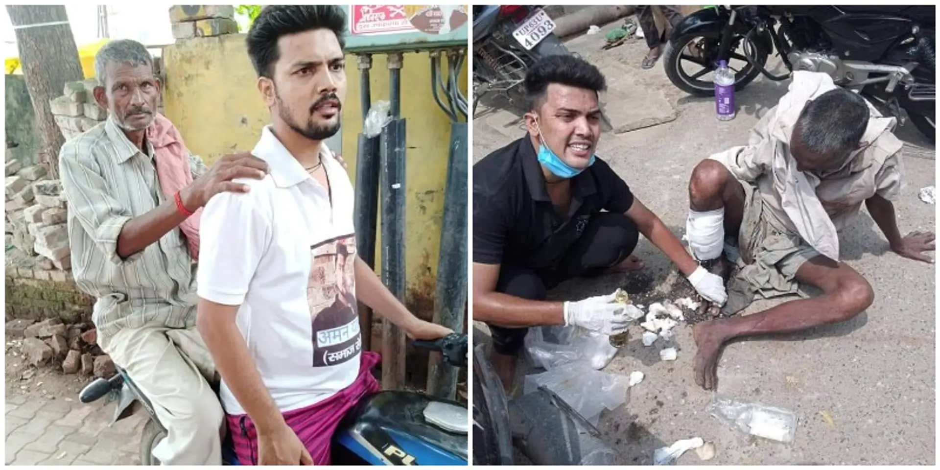 बनारस की सड़कों पर दौड़ती है इनकी बाइक एंबुलेंस, अब तक हजारों घायलों को पहुंचा चुके हैं मदद
