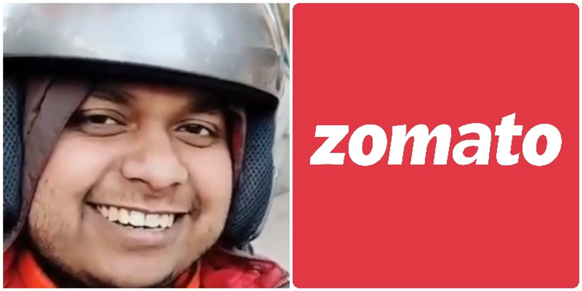 इंटरनेट पर अपनी क्यूट स्माइल से वायरल हुआ डिलीवरी बॉय, जोमैटो ने बताया हैप्पी राइडर