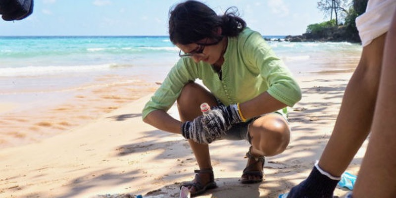 अंडमान को प्लास्टिक कचरा मुक्त बनाने के मिशन पर है यह 26 वर्षीय कॉलेज ड्रॉपआउट गरिमा