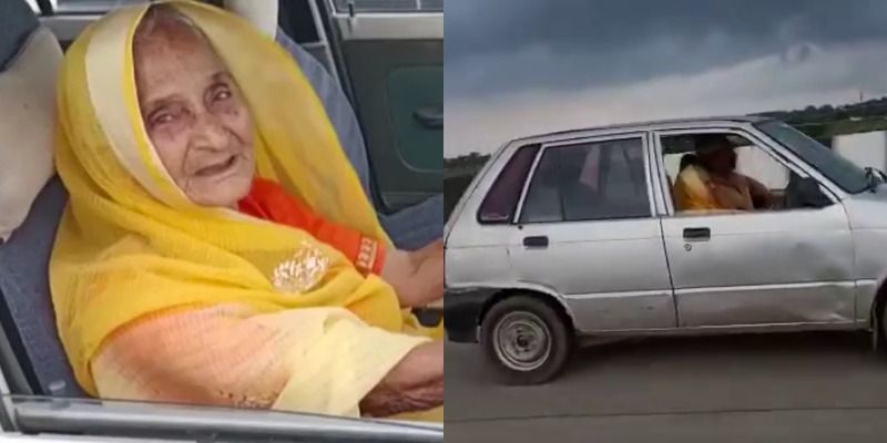 सड़कों पर फर्राटेदार कार दौड़ा रही हैं 90 साल की दादी, 3 महीने में सीखी कार ड्राइविंग