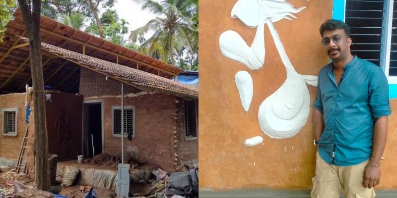 केरल के इस युवक ने बीयर बॉटल और मिट्टी से बना डाला अपना खूबसूरत घर, लागत आई सिर्फ 6 लाख रुपये