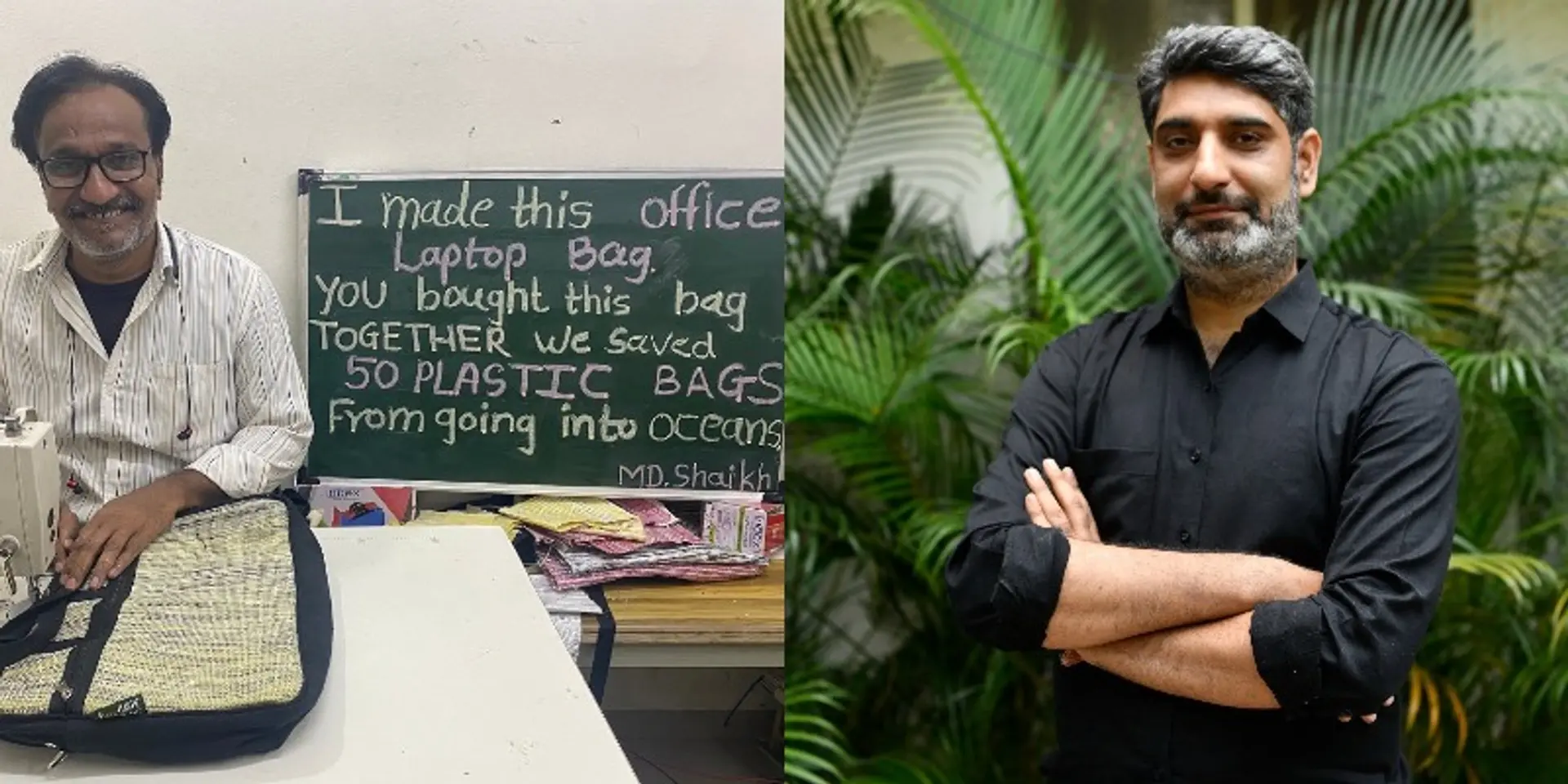 चरखे की मदद से प्लास्टिक को फैब्रिक में बदल रहे हैं ये सामाजिक उद्यमी, अमेरिका और दुबई में एक्सपोर्ट होते हैं इनके उत्पाद
