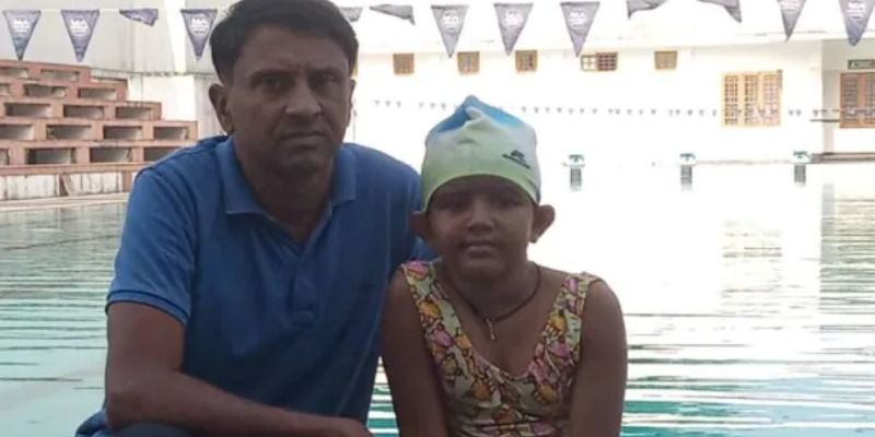 सात साल की लड़की ने की 4 किलोमीटर तैराकी, तोड़ा गिनीज़ वर्ल्ड रिकॉर्ड