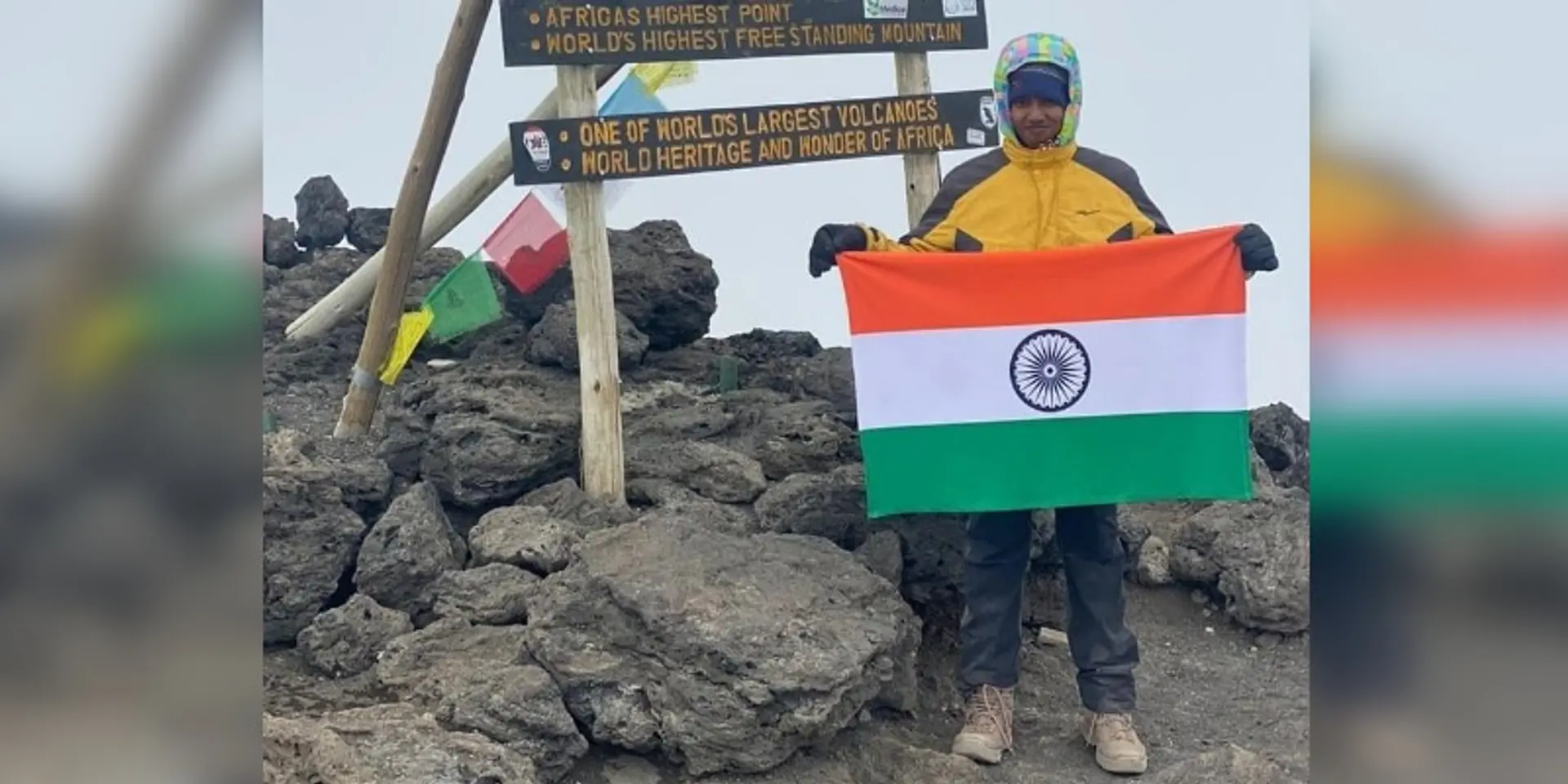 हैदराबाद की इस 13 साल की लड़की ने माउंट किलीमंजारो पर फहराया तिरंगा, अब ये है लक्ष्य