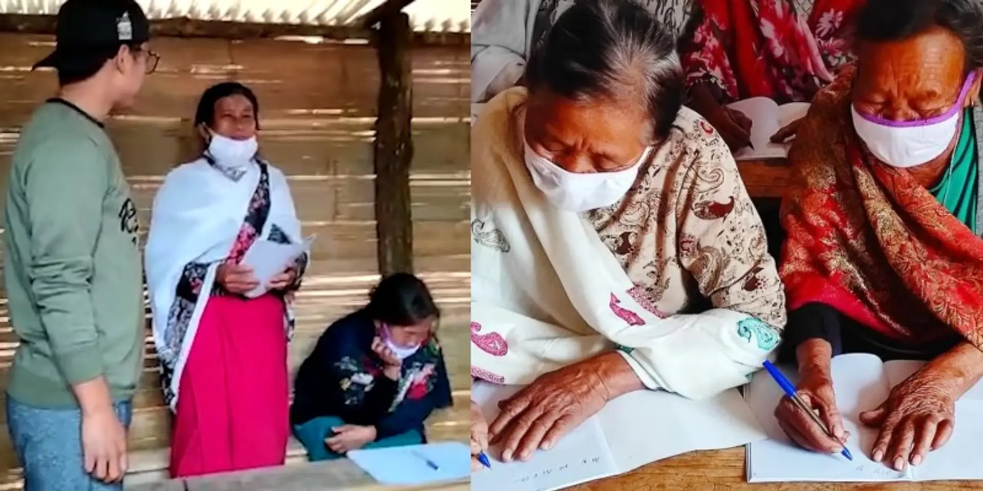 लॉकडाउन हुआ तो इस गाँव के बुजुर्गों ने किया पढ़ाई-लिखाई का फैसला, अब रोज जाते हैं स्कूल