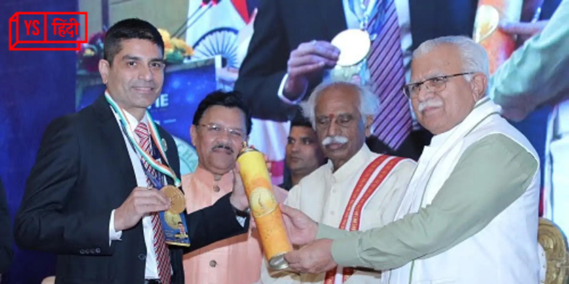आर्मी ऑफिसर से ऑन्त्रप्रेन्योर बनने वाले रणदीप हुंदल को मिला ‘चैंपियंस ऑफ चेंज – हरियाणा’ अवार्ड
