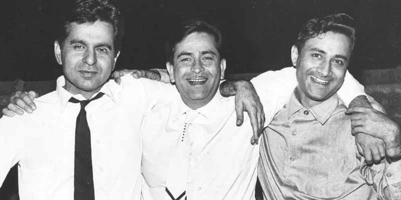 dilip kumar dev anand raj kapoor