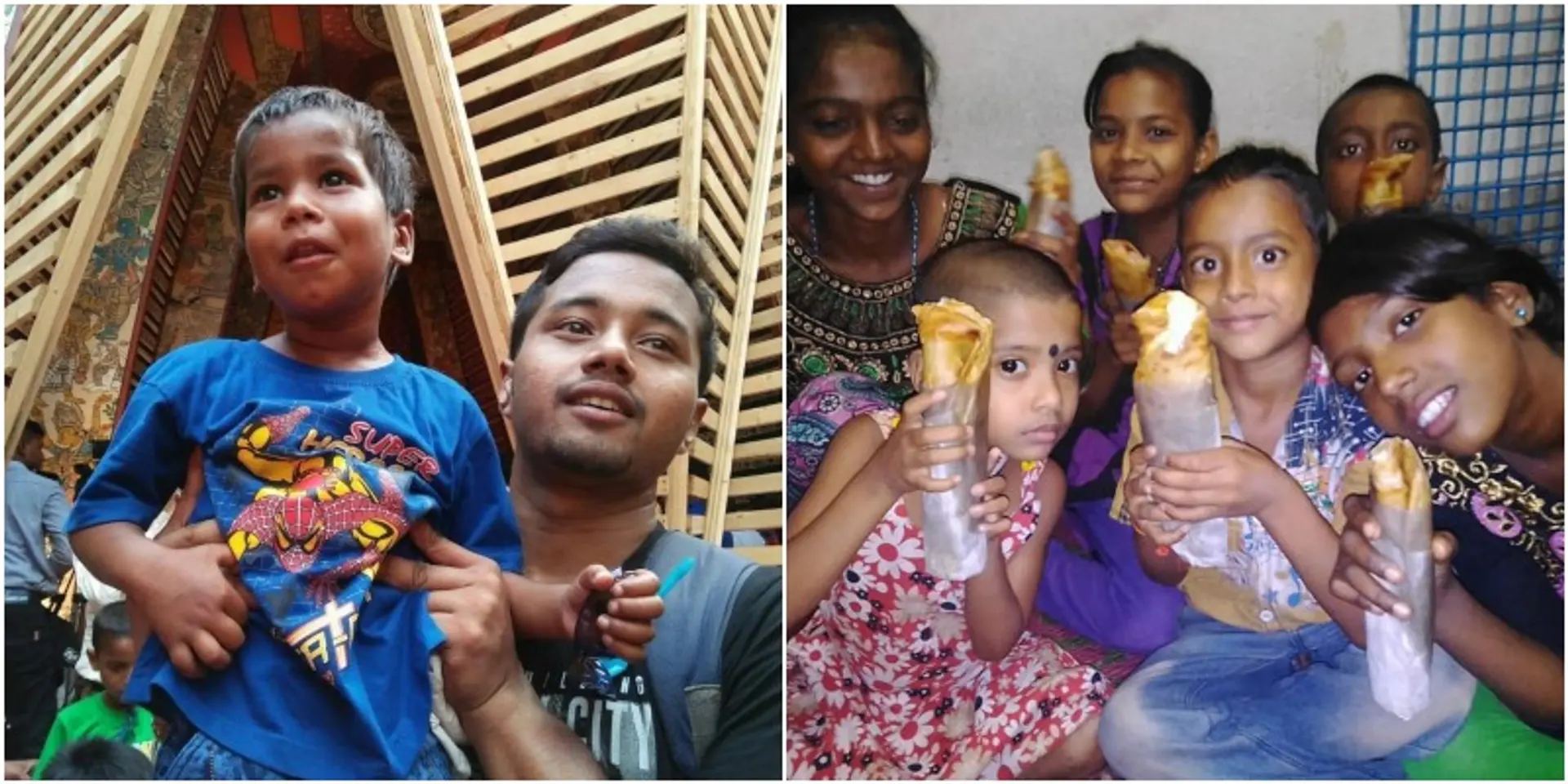 गरीब बच्चों की भूख मिटाकर उन्हें शिक्षित कर रहा जोमैटो का यह डिलिवरी बॉय