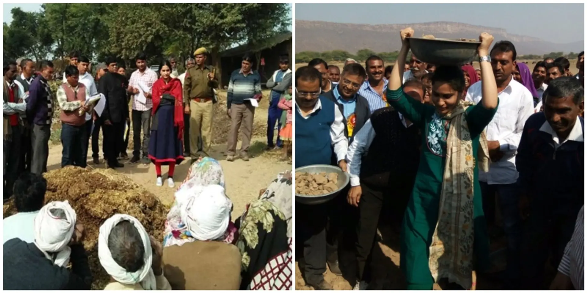 कलेक्टर ने दूर किया जातिगत भेदभाव, दलित महिला के हाथ से पानी पीकर दिलाया हक
