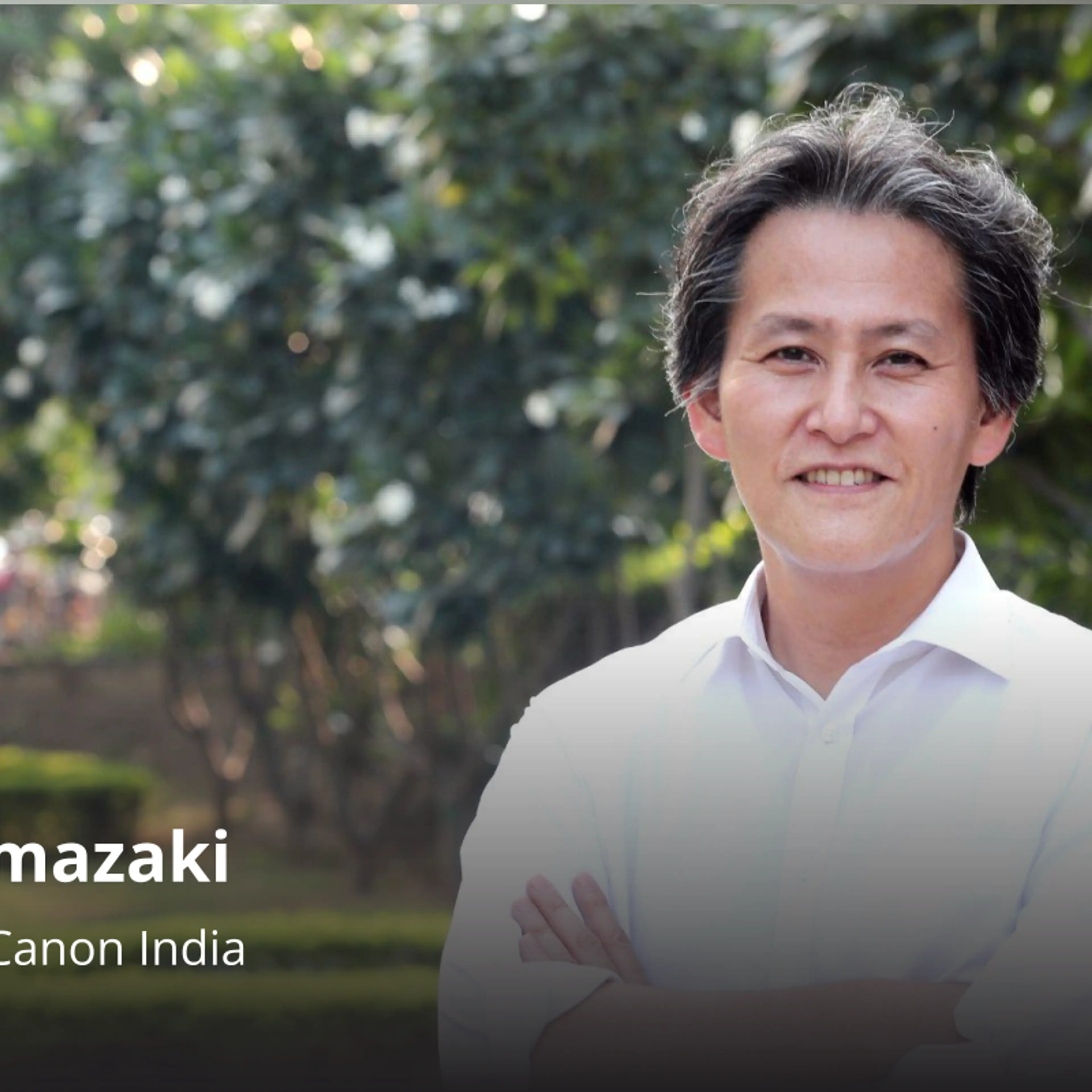 India is a frontier market for Canon, says India CEO Manabu Yamazaki

