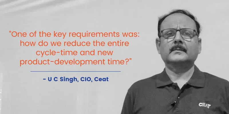 U C Singh, CEAT