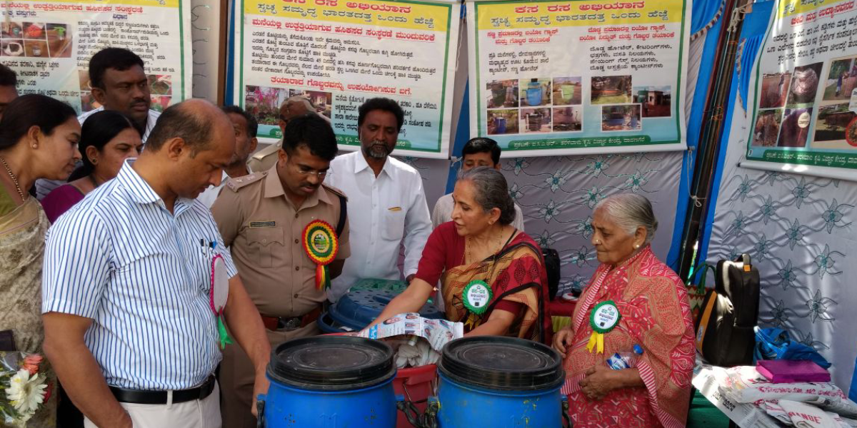 ಅಡುಗೆ ಮನೆಯ ಹಸಿ ಕಸದಿಂದ ಗೊಬ್ಬರ ತಯಾರಿಸುತ್ತಿದ್ದಾರೆ ಈ ನಿವೃತ್ತ ವೈದ್ಯೆ