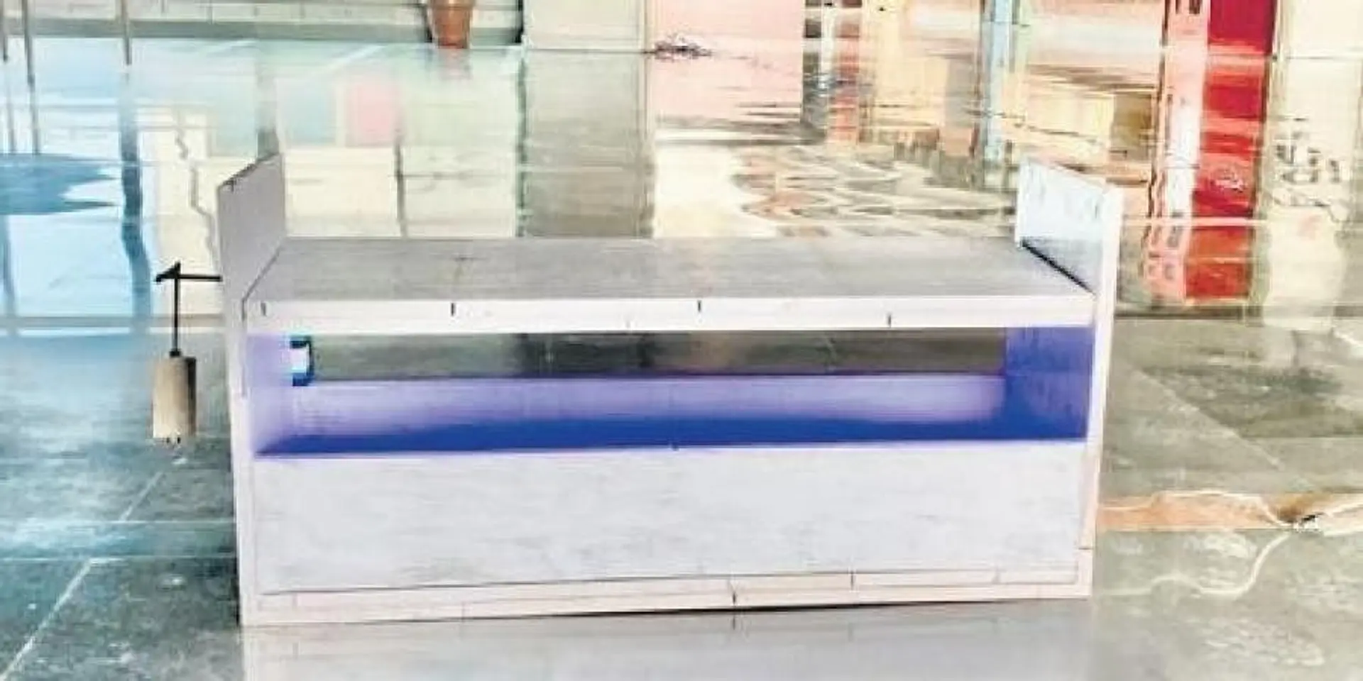 ಕೋವಿಡ್ನಿಂದ ರಕ್ಷಣೆ ಒದಗಿಸುವ ಸೇಫ್ ಬೆಂಚ್ ತಯಾರಿಸಿದ ಫರಿದಾಬಾದ್ನ 10ನೇ ತರಗತಿ ವಿದ್ಯಾರ್ಥಿನೀಯರು
