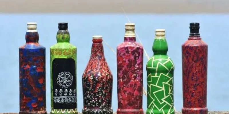Plastic/Glass art bottles