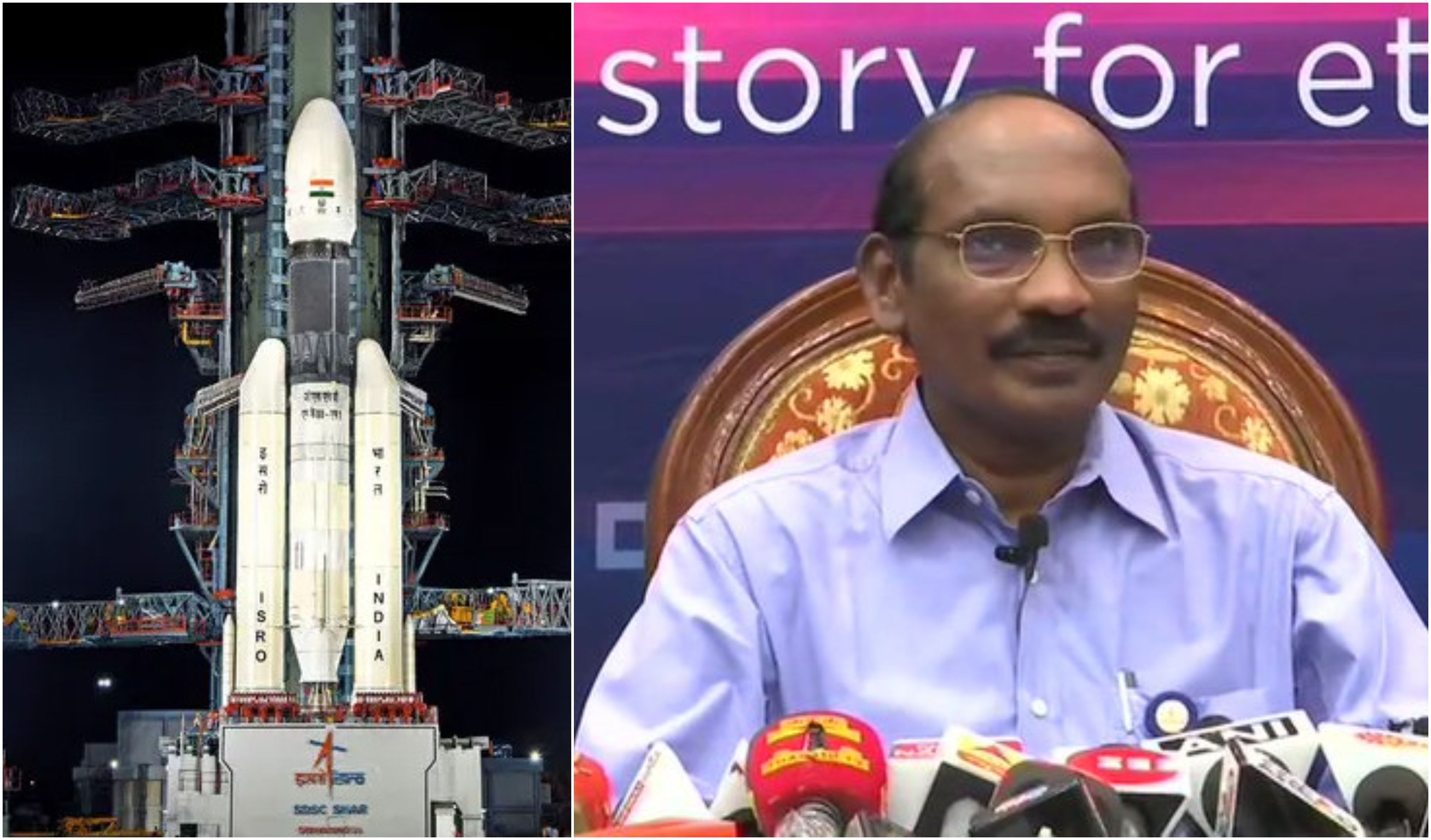 Chandrayaan-2 நிலவின் சுற்றுவட்டப் பாதைக்குள் வெற்றிகரமாக செலுத்தப்பட்டது!