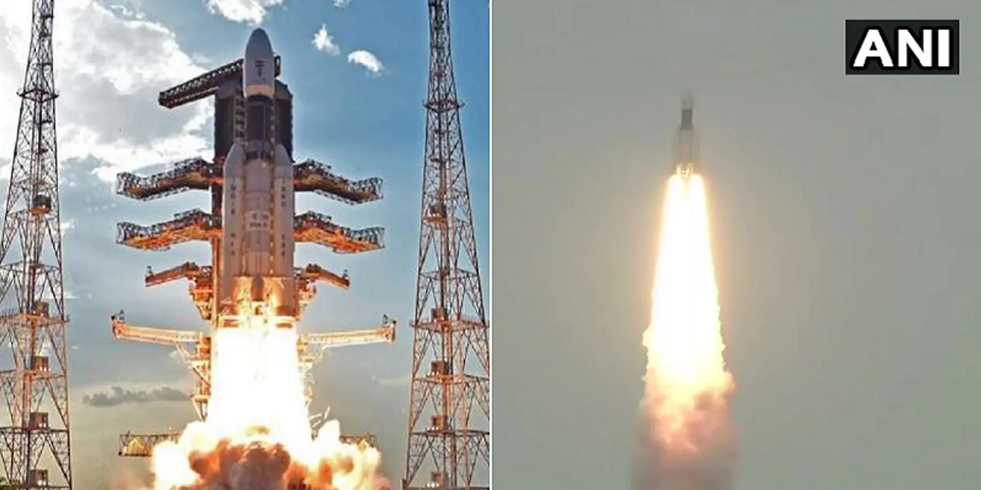 Chandrayaan-2 விண்கலம் வெற்றிகரமாக விண்ணில் செலுத்தப்பட்டது!