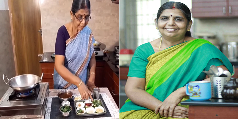 54 வயதில் யூடியூப்பில் கமகம சமையல் குறிப்புகளைத் தரும் சரஸ்வதி அம்மா!