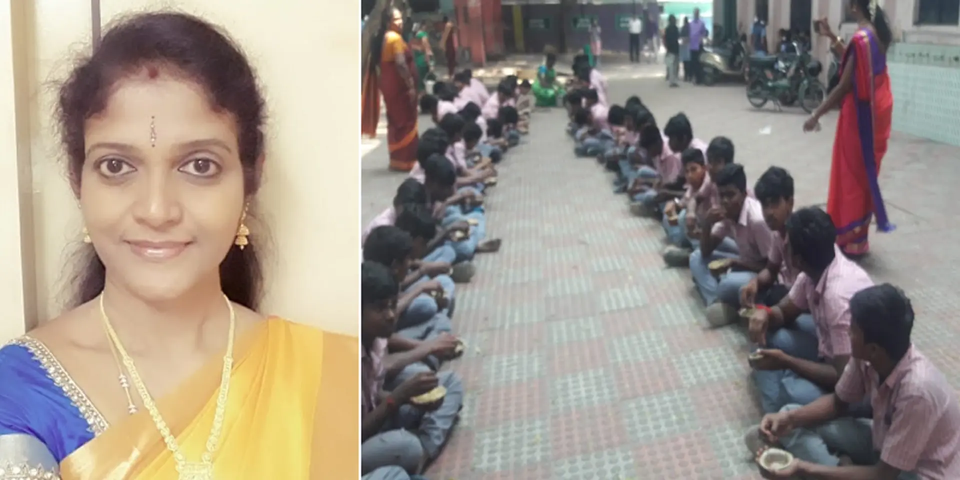 மாணவர்களுக்கு டீ, ஸ்நாக்ஸ், வாங்கித் தந்து, +2-ல் 90% தேர்ச்சியை உயர்த்திய அரசுப் பள்ளி தலைமை ஆசிரியை