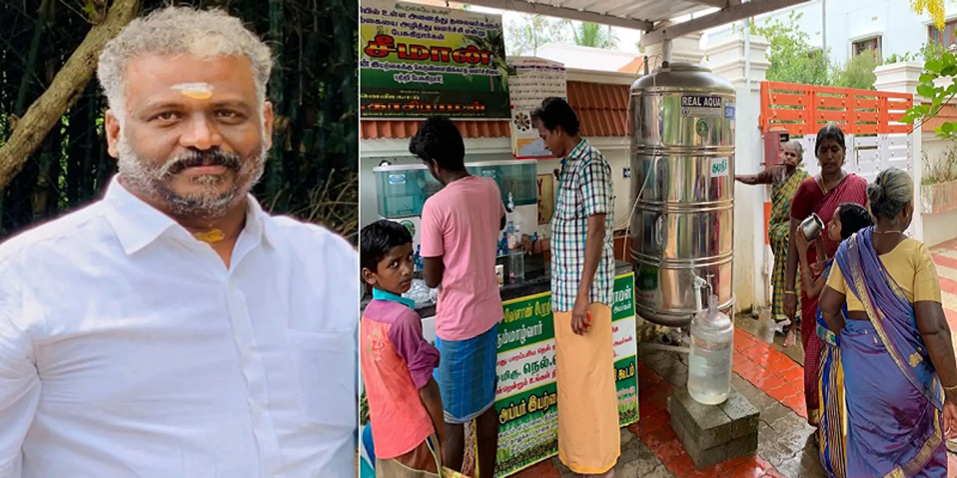 மக்களுக்கு தினசரி ஆயிரக்கணக்கான லிட்டர் இலவச குடிநீரை வழங்கும் சமூக ஆர்வலர்!
