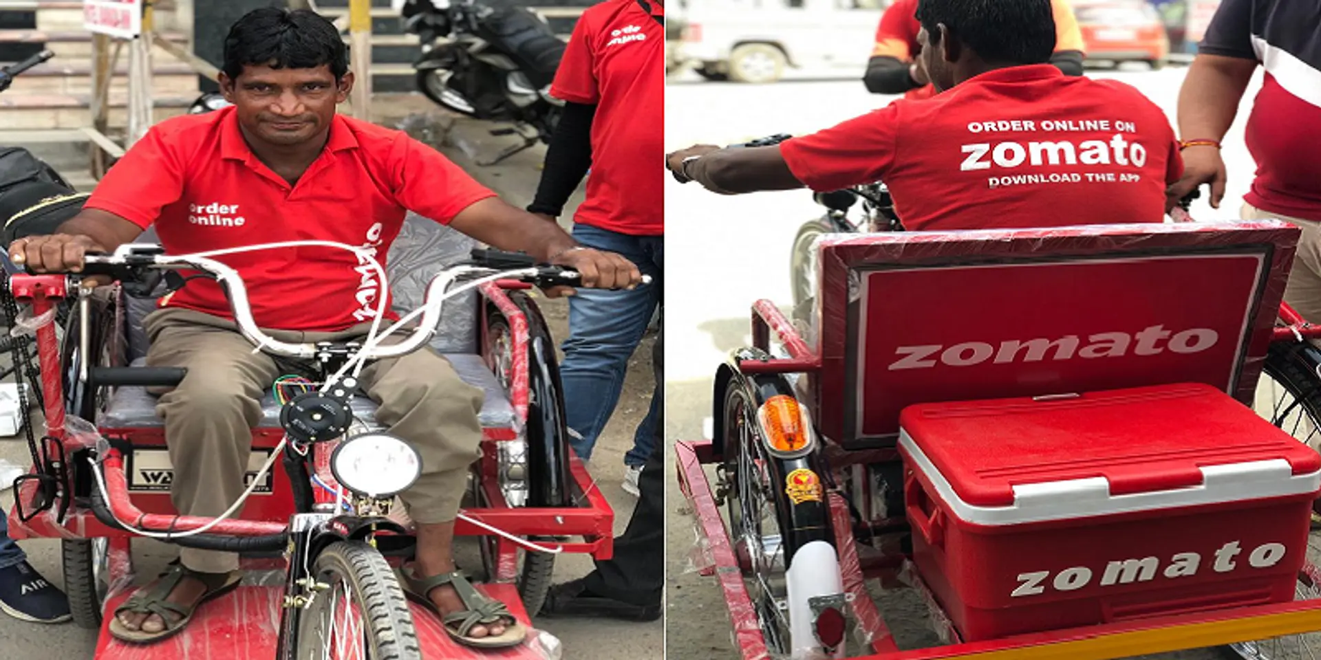 மாற்றுத்திறனாளி ஊழியருக்கு Zomato நிறுவனம் கொடுத்த இன்ப அதிர்ச்சி!