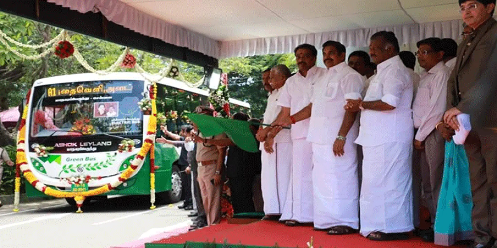 சென்னை நகரில் இரண்டு மின்சார பஸ்கள் அறிமுகம்!