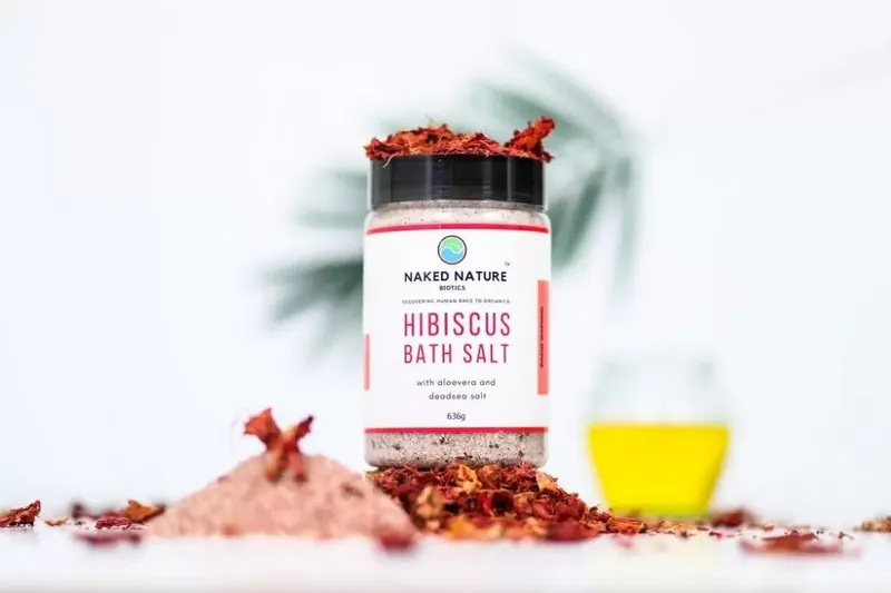 hibiscus bath salt