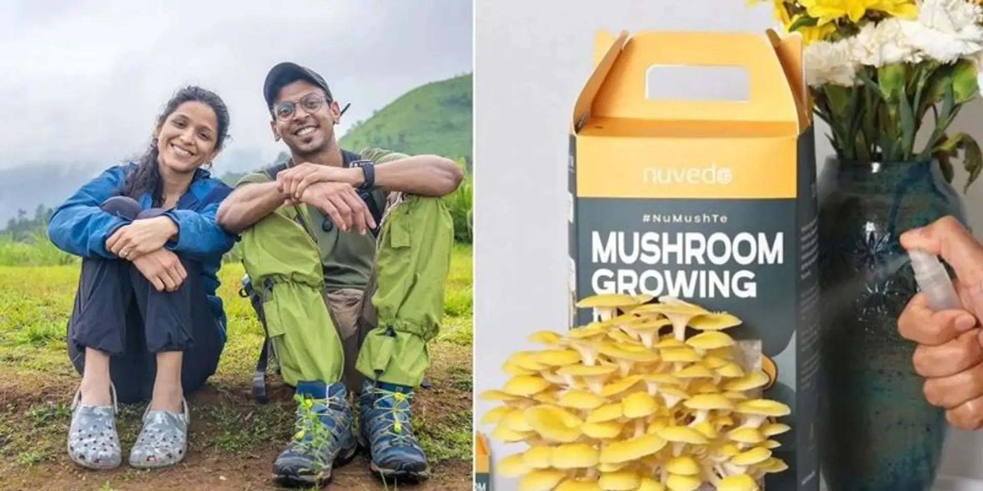 ஆண்டுக்கு ரூ.50 லட்சம் - முடக்கக் காலத்தில் முளைத்த காளான் பிசினஸில் அசத்தும் தம்பதியர்!