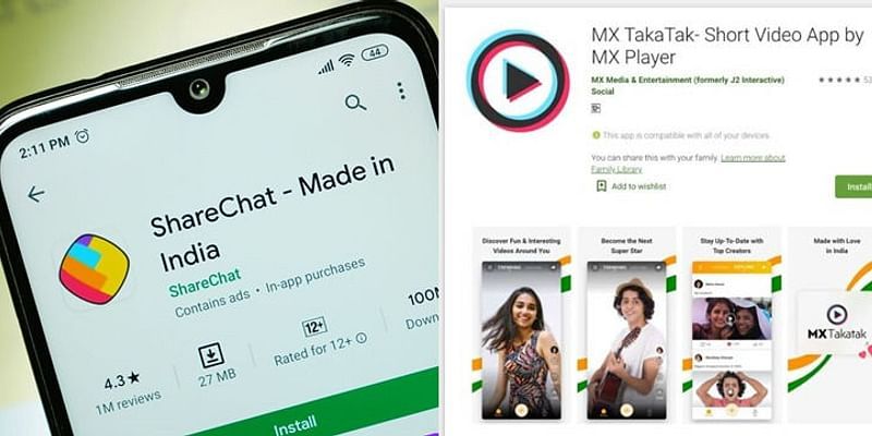 SharChat நிறுவனம் MX Takatak-ஐ $700 மில்லியனுக்கு வாங்கியது: Moj உடன் இணைக்க திட்டம்! 
